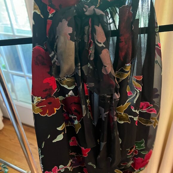 Alice + Olivia Floral Halterneck blouse size xs - Picture 6 of 9